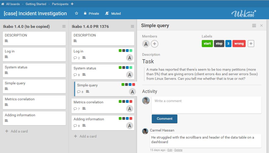 wekan screenshot